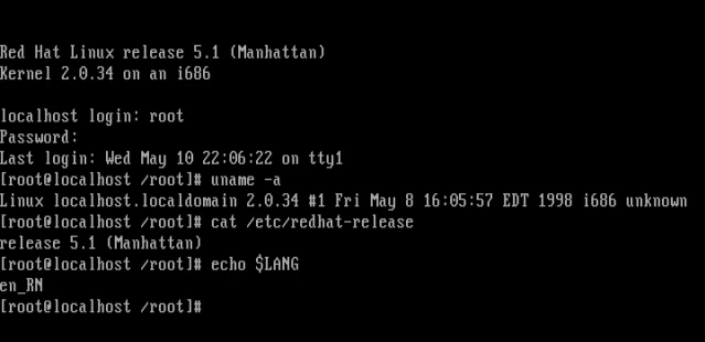 Red Hat Linux 5.1